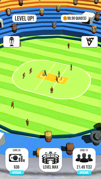 Idle Cricket League - عکس برنامه موبایلی اندروید