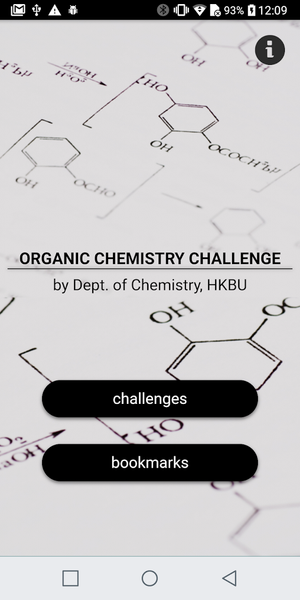 Organic Chemistry Challenge - Image screenshot of android app