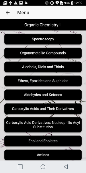 Organic Chemistry Challenge - Image screenshot of android app