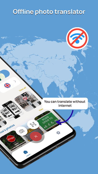 Language Translate Camera - عکس برنامه موبایلی اندروید