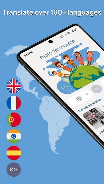 Language Translate Camera - عکس برنامه موبایلی اندروید
