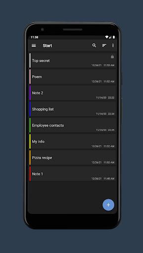 Notepad Notes - عکس برنامه موبایلی اندروید