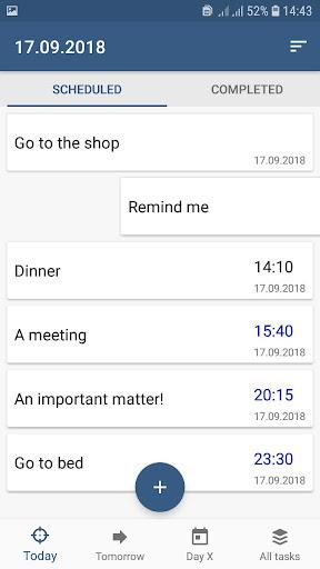 Scheduler.Task list.Reminders - عکس برنامه موبایلی اندروید