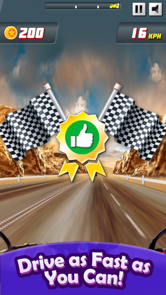 Moto Rush Racer - عکس بازی موبایلی اندروید