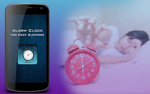 Alarm clock for deep sleepers - عکس برنامه موبایلی اندروید