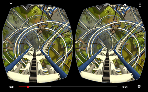 VR Roller Coaster 360 Video Watch Adventure - عکس برنامه موبایلی اندروید