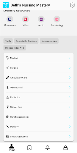 My Nursing Mastery: Student, NCLEX & Nurse's Guide - Image screenshot of android app
