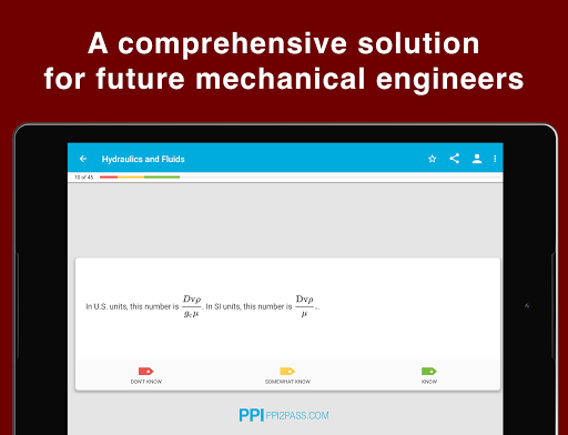 PE Mech Engineering Exam Prep - Image screenshot of android app