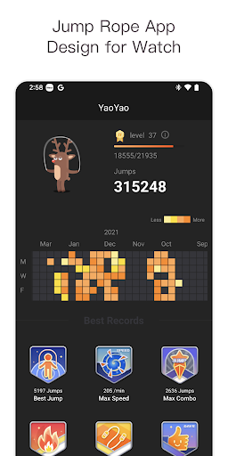 YaoYao - Jump Rope - Image screenshot of android app