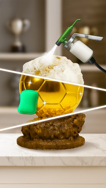 Perfect Makeover Cleaning ASMR - Gameplay image of android game