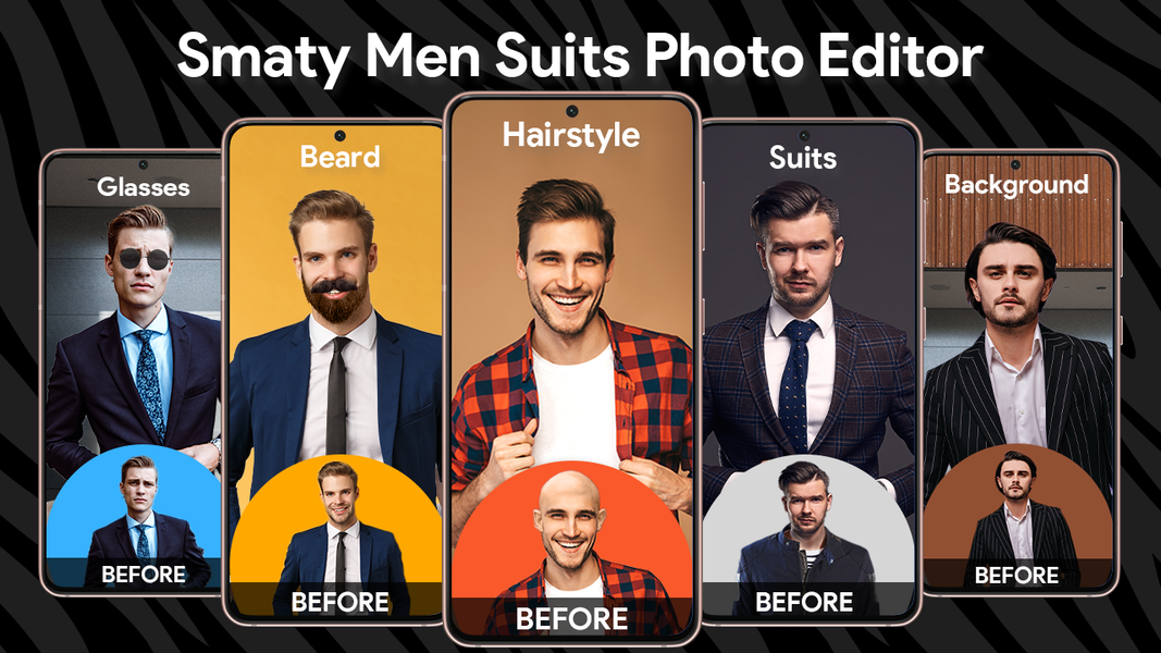 Smarty Man: Jacket Suit Editor - Image screenshot of android app