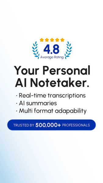 Owll: Al Note Taker Assistant - Image screenshot of android app
