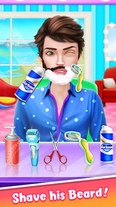 Barber Shop-Beard & Hair Salon - عکس بازی موبایلی اندروید