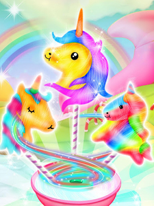 Unicorn Cotton Candy Maker - عکس برنامه موبایلی اندروید