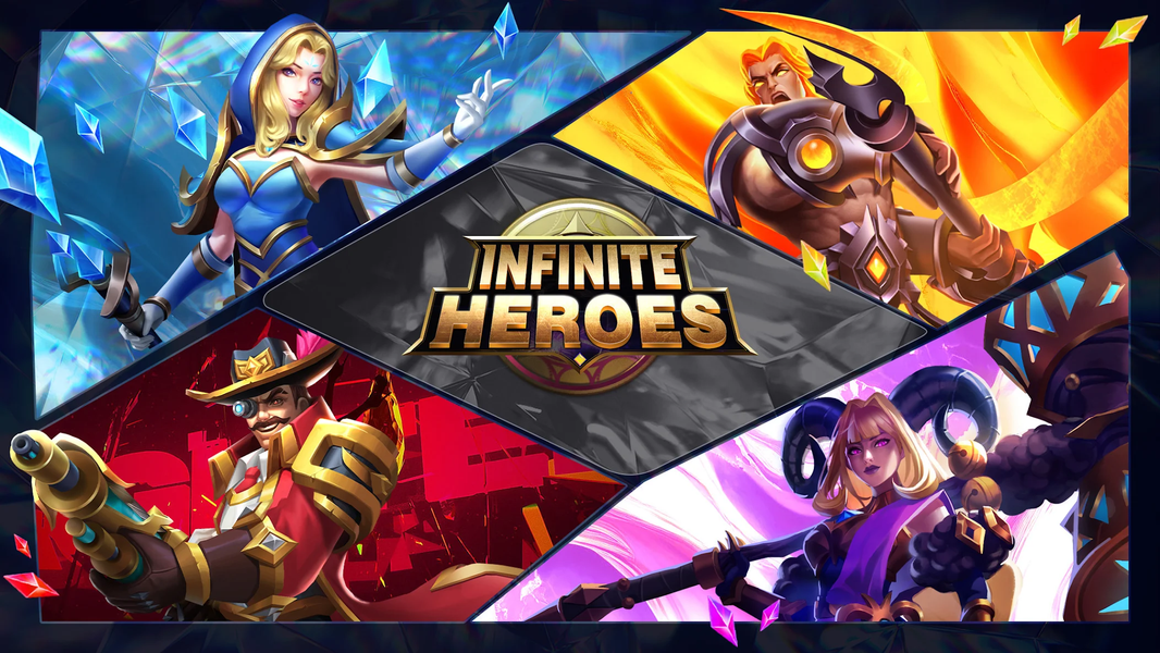 infinite heroes:afk idle games - Image screenshot of android app