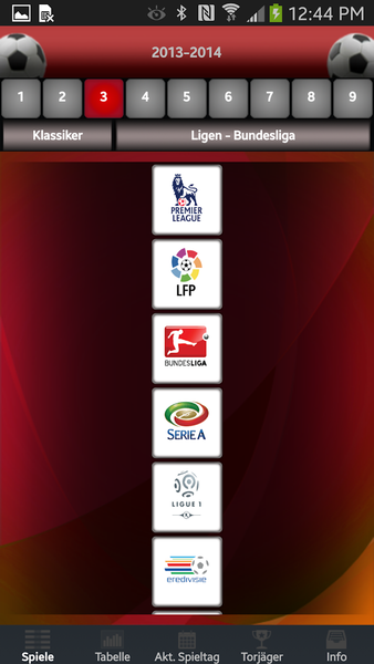 Bundesliga Fussball - Image screenshot of android app