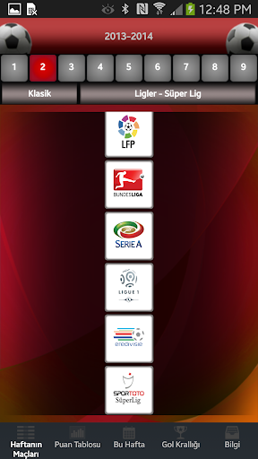 Futbol - Süper Lig - Image screenshot of android app