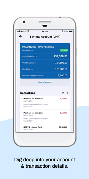 HNB Digital Banking - عکس برنامه موبایلی اندروید