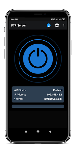 FTP Server - Image screenshot of android app