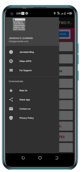 Electrical Module2 Past Papers - Image screenshot of android app