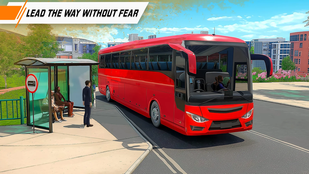 Real Bus: City Coach Transport - Gameplay image of android game