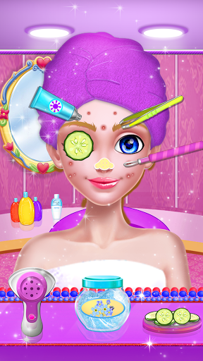 Bridal Salon Makeup Game - Gameplay image of android game