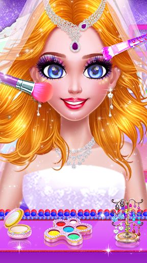 Bridal Salon Makeup Game - Gameplay image of android game