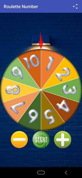 Roulette Number - Image screenshot of android app