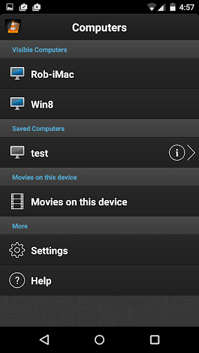 VLC Streamer Lite - Image screenshot of android app