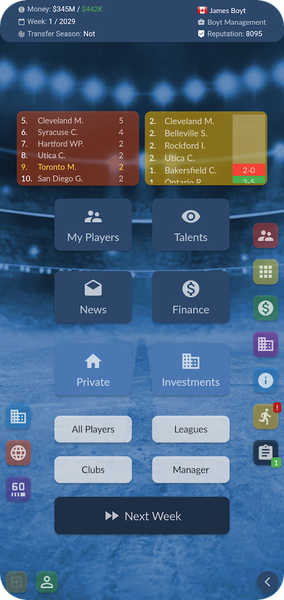 Hockey Agent - عکس بازی موبایلی اندروید