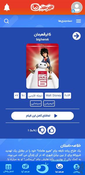 شبکه هدهد - عکس برنامه موبایلی اندروید