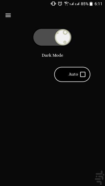 Dark Mode - Image screenshot of android app