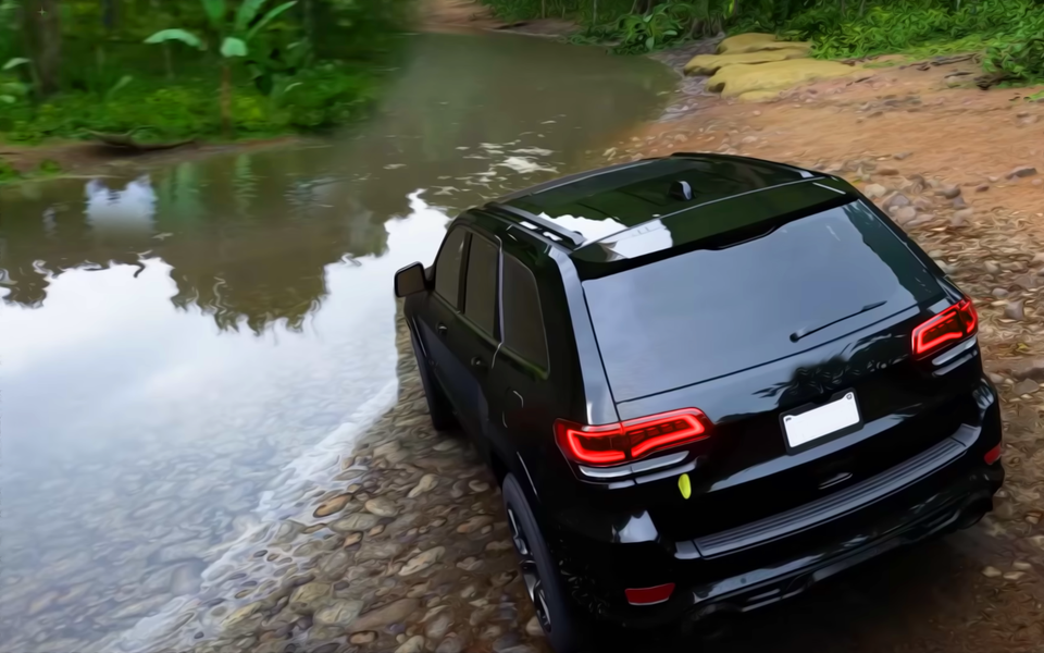 Prado Car Driving Simulator 3D - Gameplay image of android game