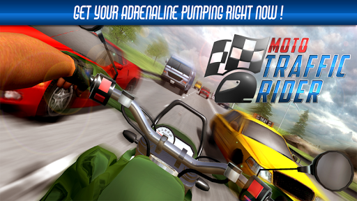 Bike Race Highway - Bike stunt games - Gameplay image of android game