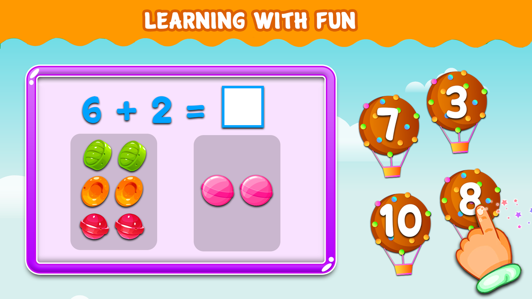 Math Star: Math Games for Kids - Gameplay image of android game