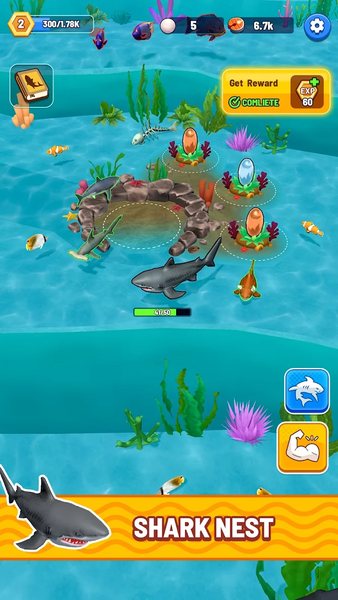 Shark Evolution: Ocean Eater - عکس بازی موبایلی اندروید