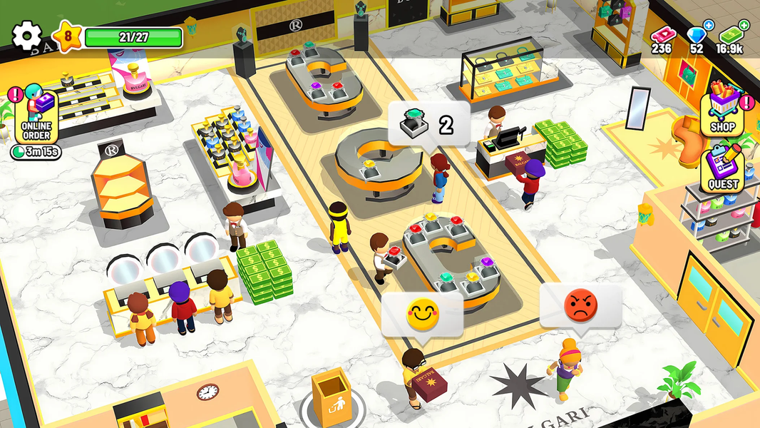 My Perfect Outlet: Mall Tycoon - Gameplay image of android game