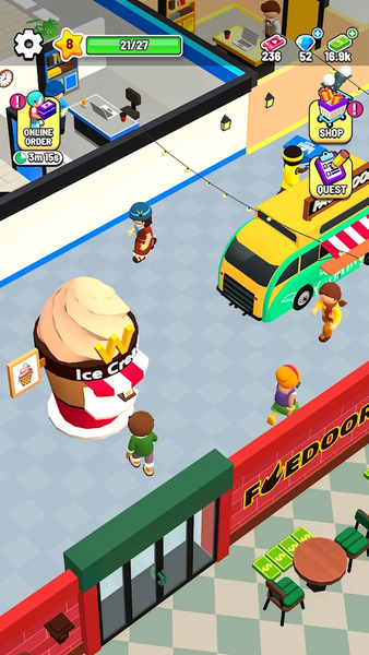 My Perfect Outlet: Mall Tycoon - Gameplay image of android game