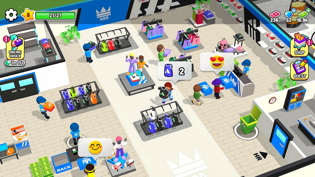 My Perfect Outlet: Mall Tycoon - Gameplay image of android game