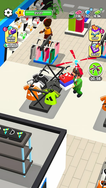 My Perfect Outlet: Mall Tycoon - Gameplay image of android game