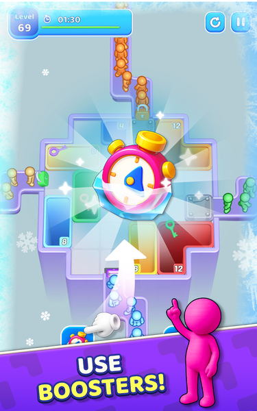 Hole Jam Puzzle - Gameplay image of android game