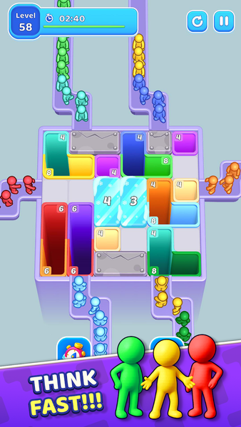 Hole Jam Puzzle - Gameplay image of android game