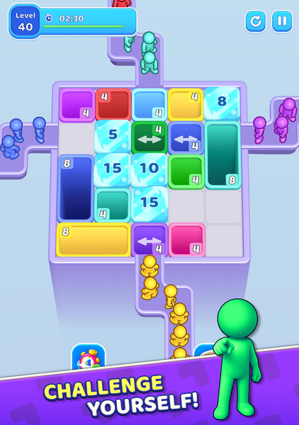 Hole Jam Puzzle - Gameplay image of android game