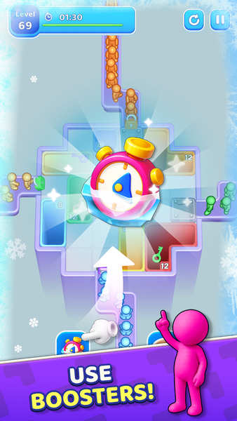 Hole Jam Puzzle - Gameplay image of android game