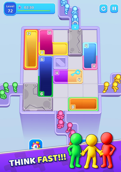Hole Jam Puzzle - Gameplay image of android game