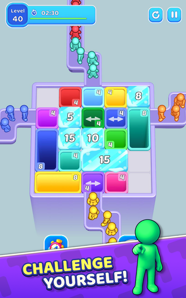 Hole Jam Puzzle - Gameplay image of android game