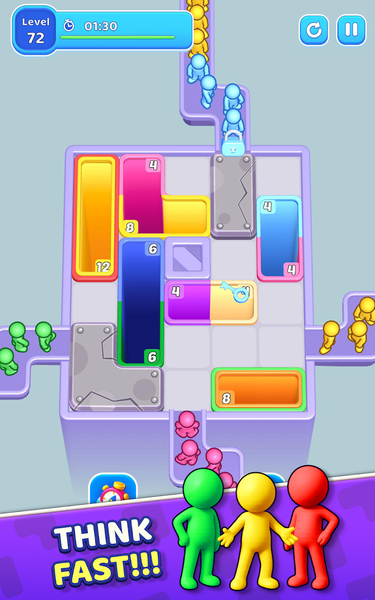 Hole Jam Puzzle - Gameplay image of android game