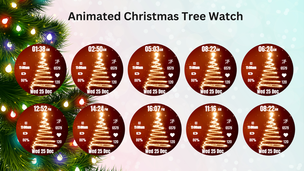 Animated Christmas Tree - Image screenshot of android app