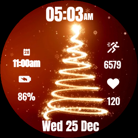 Animated Christmas Tree - Image screenshot of android app