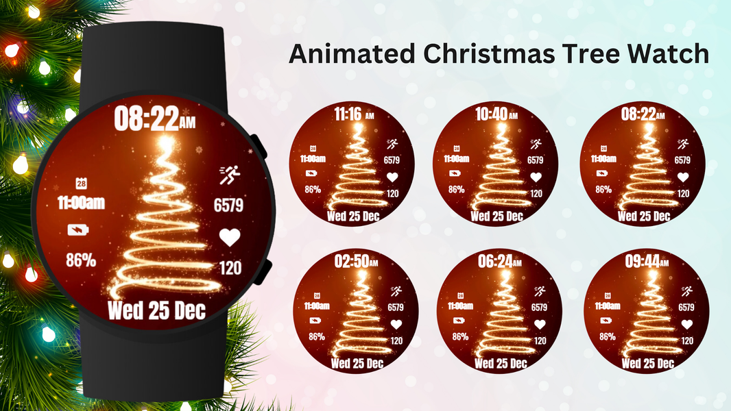 Animated Christmas Tree - Image screenshot of android app